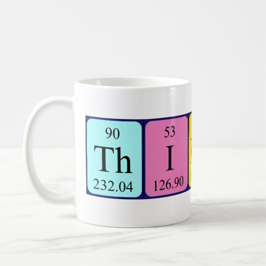 Tasse für Thibaud-Periodennamen (Links)