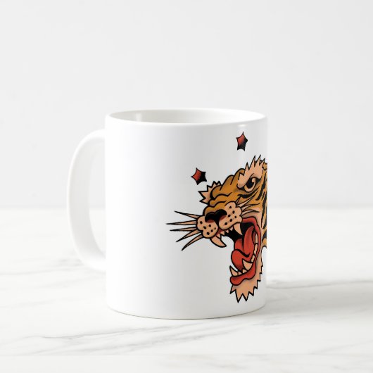 Tasse für Tiger (Vorderseite Links)