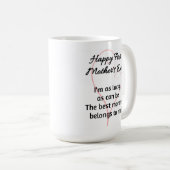 Tasse für Twin Girls zum ersten Muttertag (VorderseiteRechts)