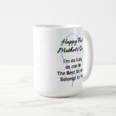 Tasse für Twins am ersten Muttertag (VorderseiteRechts)