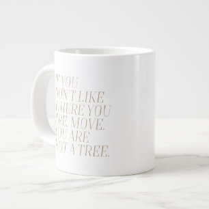 Tasse für Typografie Zitat ・ 0001