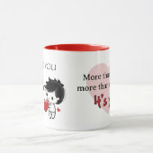 Tasse für Verliebte (Zentrum)
