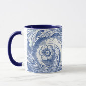Tasse für Vintage Blume (Links)