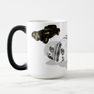 Tasse für Vintage Car-Grafik