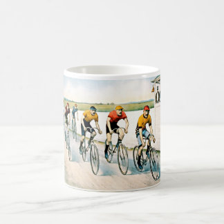 Tasse für Vintage Fahrradrennen