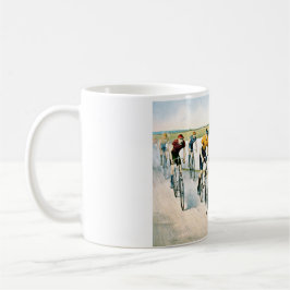 Tasse für Vintage Fahrradrennen