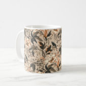 Tasse für Vintages Blumenmuster (Vorderseite Links)