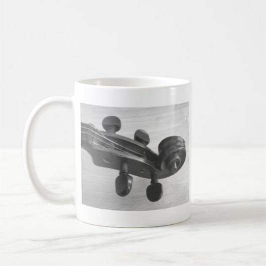 Tasse für Violinisten oder Dozenten (Links)