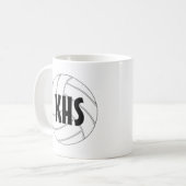 Tasse für Volleyball (Vorderseite Links)