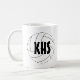 Tasse für Volleyball