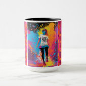 Tasse für vollfarbiges Mädchen (Zentrum)