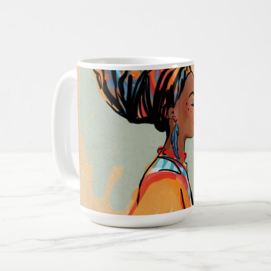 Tasse für Wasserfarben (Vorderseite Links)