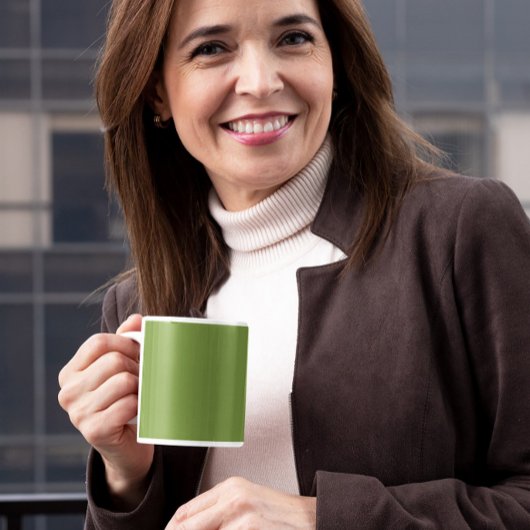 Tasse für weichen grünen Kaffee