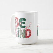 Tasse für Weihnachtsgeschenke (Vorderseite Links)