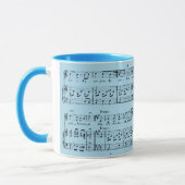 Tasse für Weihnachtsmusik (Links)