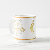 Tasse für Weißer Goldmedaille (Vorderseite Links)