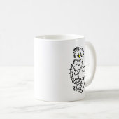 Tasse für Weißes Silkie-Hühnchen (VorderseiteRechts)