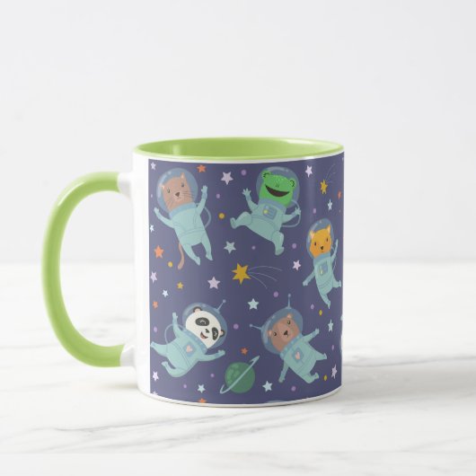 Tasse für Weltraumtiere (Links)