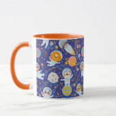 Tasse für Weltraumtiere (Links)
