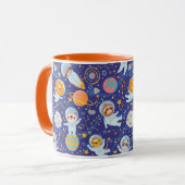 Tasse für Weltraumtiere (Vorderseite Links)