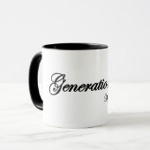 Tasse für X-Generation (Vorderseite Links)