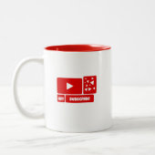 Tasse für Youtube - Youtube-Tasse (Links)