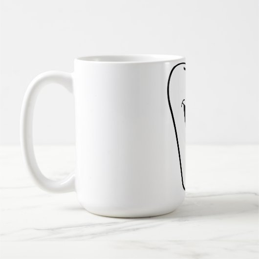 Tasse für Zahnärzte Kaffee Tasse (Links)