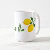 Tasse für Zitronen und Knospen (VorderseiteRechts)
