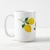 Tasse für Zitronen und Knospen (Links)
