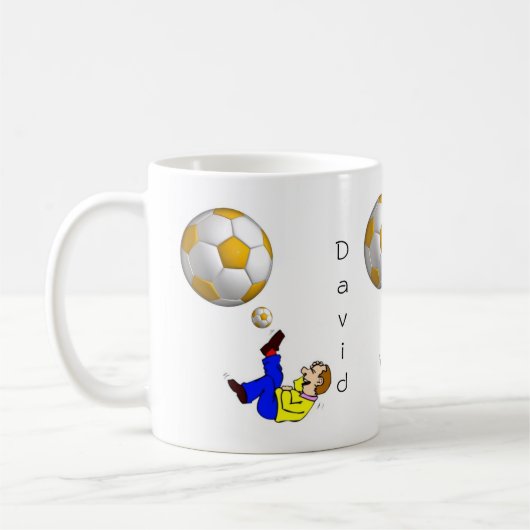 Tasse Fußball-Ball (Links)