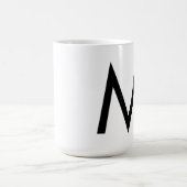 Tasse Futura Typografie-"M" (Mittel)
