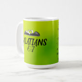 Tasse Galatians 6:7 (Vorderseite Links)