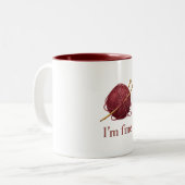 Tasse - Garn (Vorderseite Links)