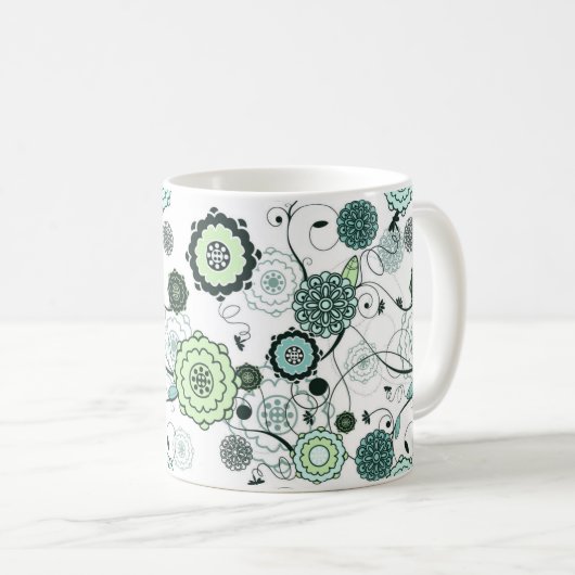 Tasse-Garten-Party Kaffeetasse (VorderseiteRechts)