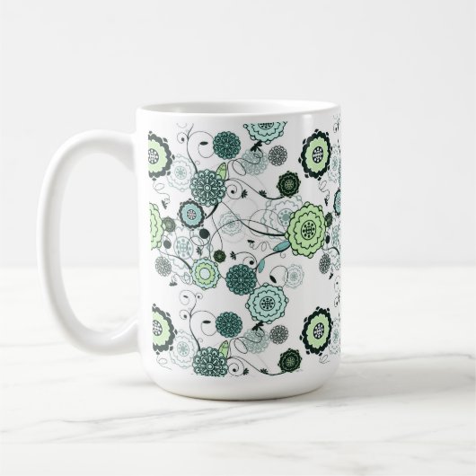Tasse-Garten-Party Kaffeetasse (Links)