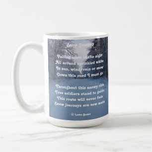 Tasse Gedicht Snow Journey by Ladee Basset