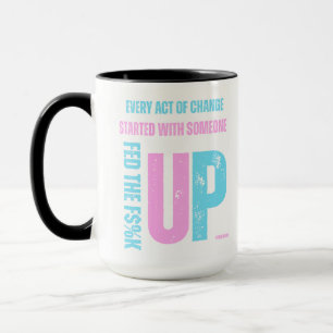 Tasse gefüttert und wieder aufgefüllt - Übergangsp