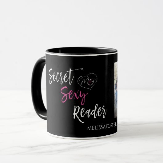 Tasse "Geheimsexy Reader" (Vorderseite Links)