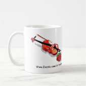 Tasse / Geige mit Rose (Links)