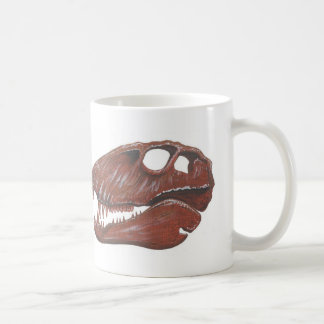 Tasse Geisterbild Dimetrodon Schädels