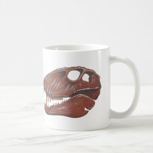 Tasse Geisterbild Dimetrodon Schädels (Rechts)