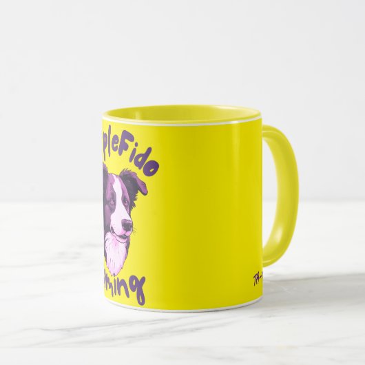 Tasse (Gelb) (VorderseiteRechts)