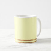 Tasse Gelb und Gold (VorderseiteRechts)