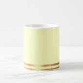 Tasse Gelb und Gold (Mittel)