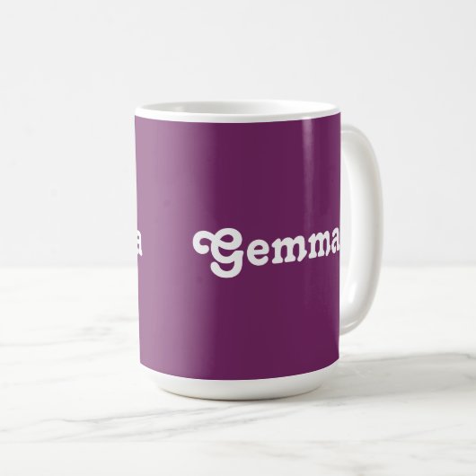 Tasse Gemma (VorderseiteRechts)