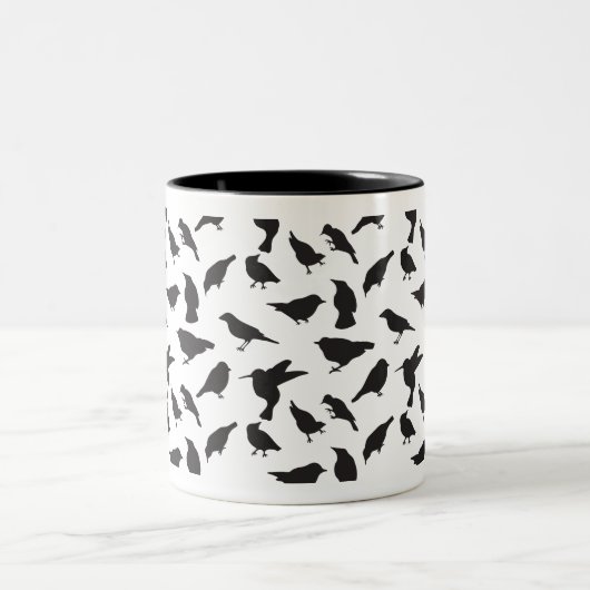 Tasse gemusterter Vögel (Mittel)