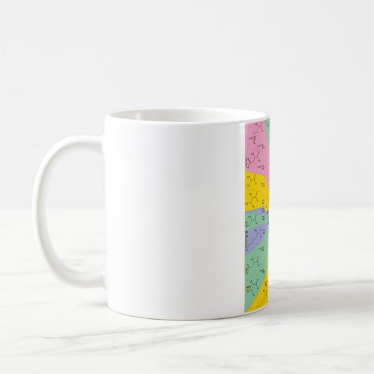 Tasse GeneticCode Aminosäuren-Codons (Links)