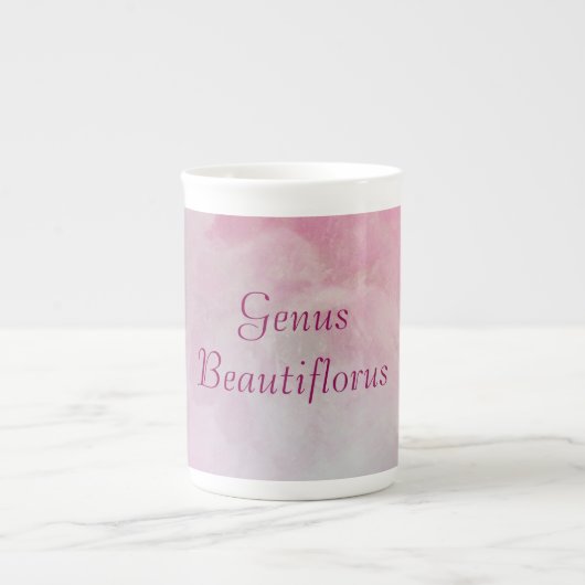 Tasse "Genus Beautiflorus" (Vorderseite)