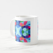 Tasse geometrischer Titel (Vorderseite Links)
