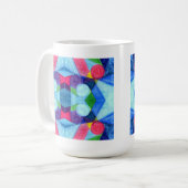 Tasse geometrischer Titel (Vorderseite Links)
